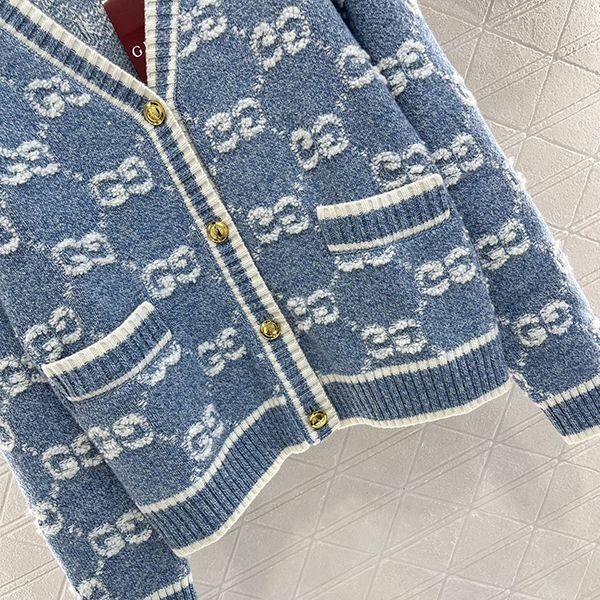 【大特価】グッチ リバーシブル チェック コピー ウール カーディガン gue26612